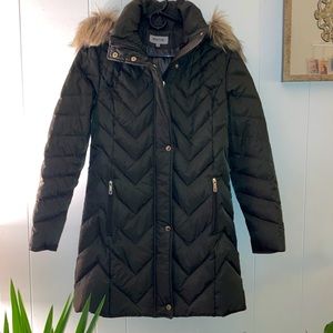 Kenneth Cole Quilted Puffer Coat